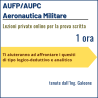 Concorso AUFP - AUPC Aeronautica Militare - Prova scritta - Lezioni private online con l'ing. Galeone - 1 ora