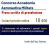Concorso Accademia Aeronautica - prova scritta di preselezione - Lezioni private online di logica con l'ing. Galeone - 10 ore